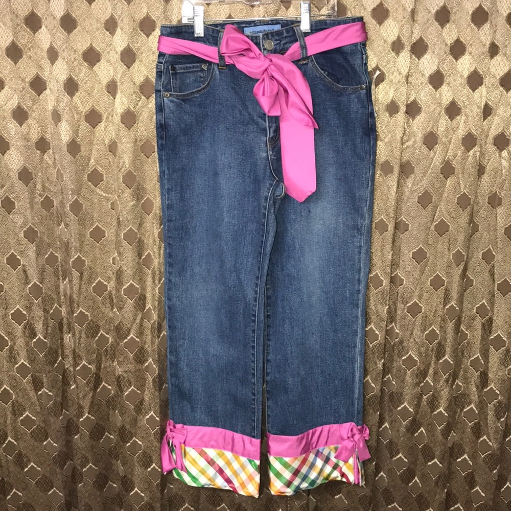The Denim Tailor petite Capri pant